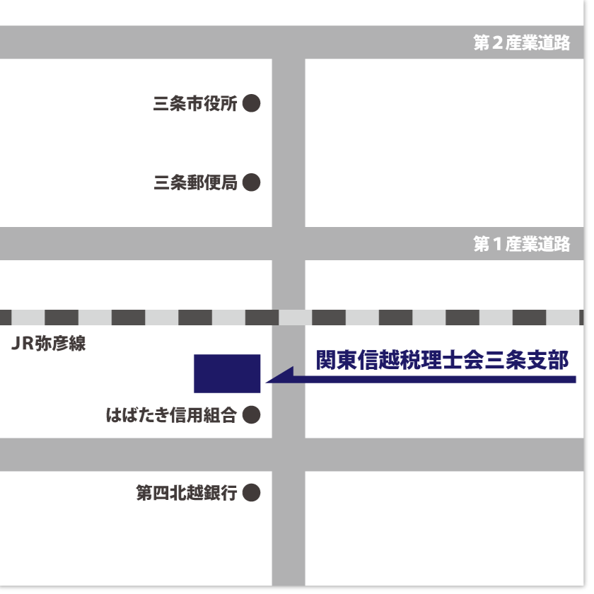 税理士会三条支部_MAP